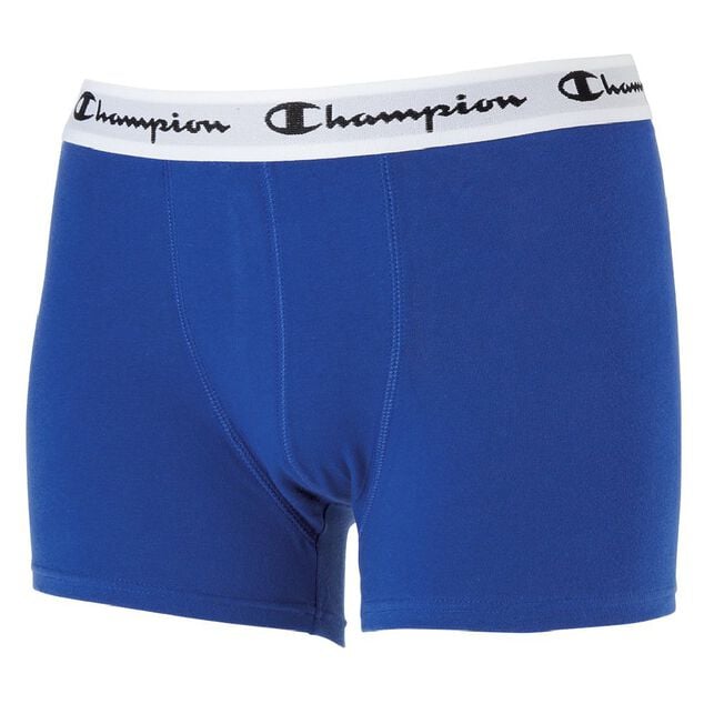 Boxer homme Champion bleu et rouge x2