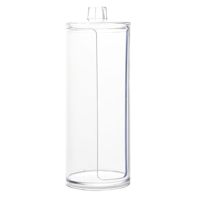 Bo&icirc;te de rangement transparente pour coton