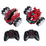 Voiture radiocommand&eacute;e 2 en 1 effets sonores et visuels