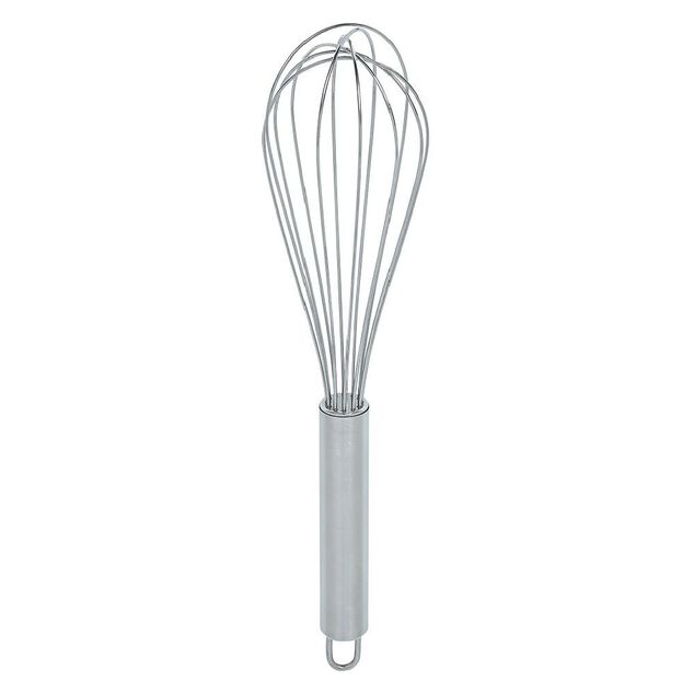Set de 6 ustensiles de cuisine avec support inox gris &Oslash;16xH40,5cm