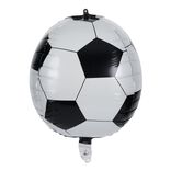 Ballon alu football 4D &Oslash;60cm