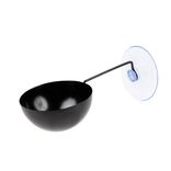 Support ventouse nourriture noir