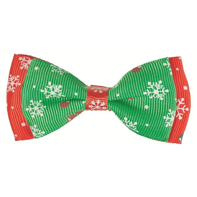 Noeud papillon de No&euml;l pour chien