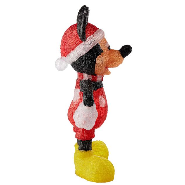 Mickey lumineux XL 100 Led Multicolore clignotant à poser H75 cm