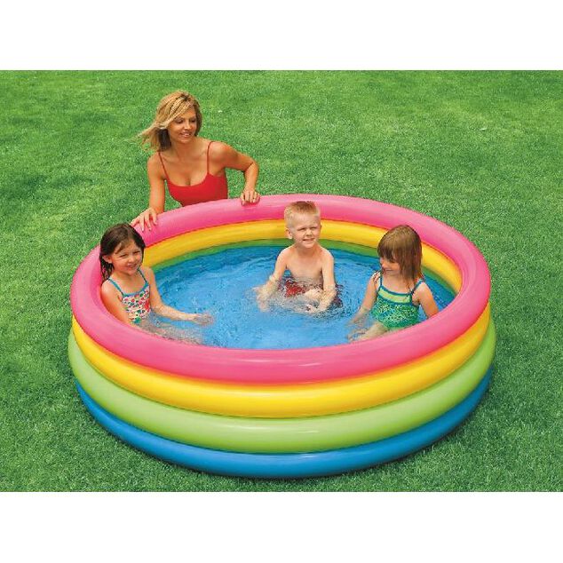 Piscinette gonflable enfant Intex &Oslash;168xH46cm