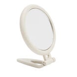 Miroir rond pliable 2 faces normal et grossissant