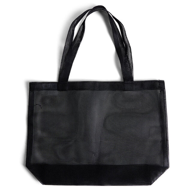 Sac mesh polyester petit format L33x10xH27cm - 4 coloris