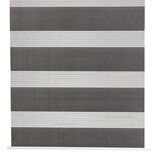 Store enrouleur jour/nuit gris anthracite 45x185cm