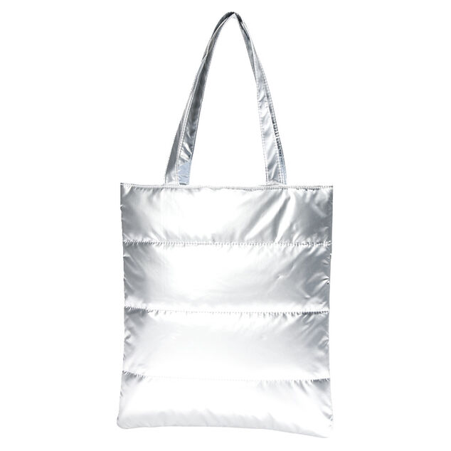Sac matelass&eacute; design doudoune 34x39cm - 3 coloris