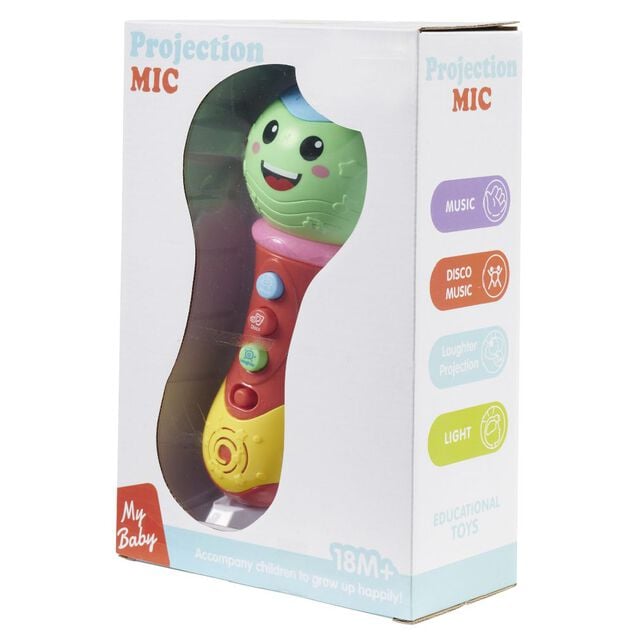 Jouet microphone lumière et son (2 modèles)