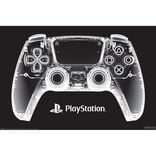 Poster Playstation - Manette de jeu