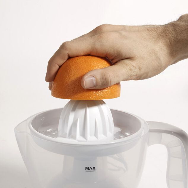 Presse-agrumes &eacute;lectrique Homday blanc