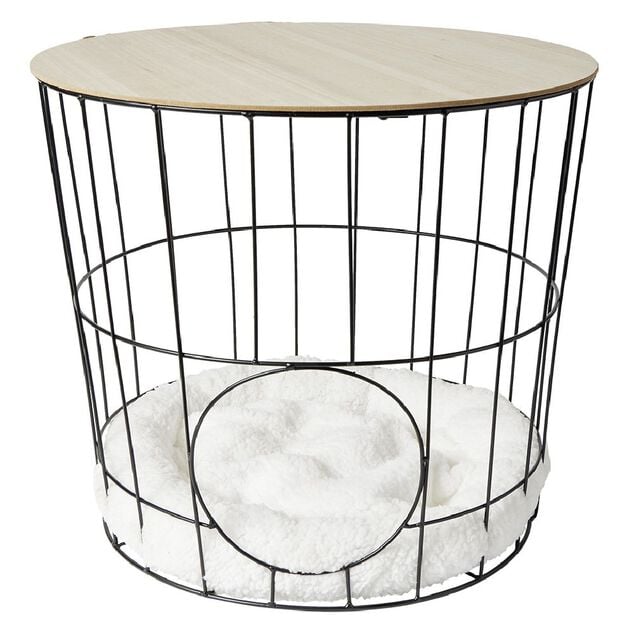 Pani&egrave;re ronde multifonction pour chat