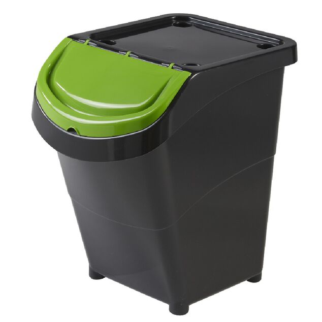 Poubelle empilable color&eacute;e grand mod&egrave;le 40 L