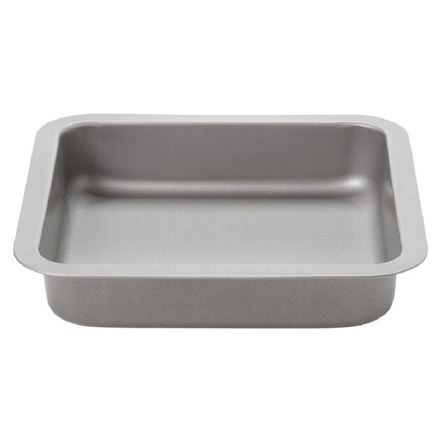 Moule carr&eacute; en m&eacute;tal anti-adh&eacute;rent 24x24 cm