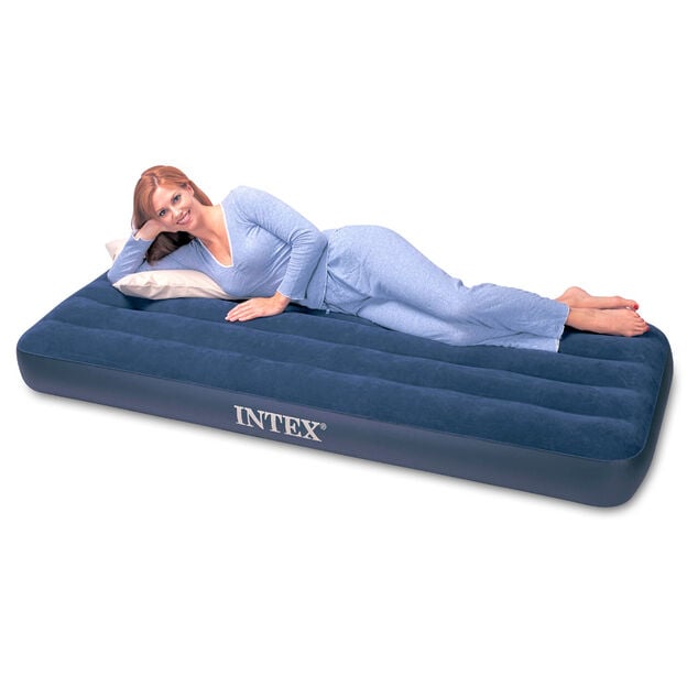 Matelas lit gonflable 1 personne Intex Classic Downy