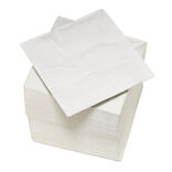Serviette jetable blanc x150