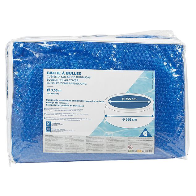 B&acirc;che &agrave; bulles ronde &Oslash;355 cm