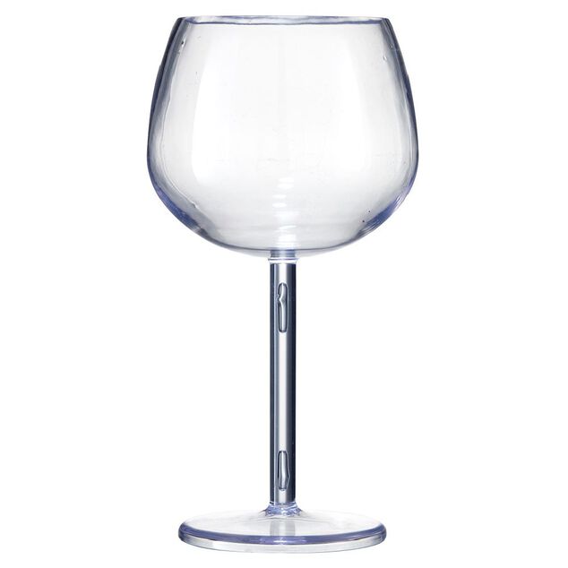 Verre &agrave; cocktail en plastique transparent