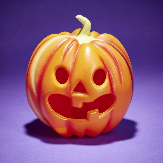 Mascotte citrouille Halloween &Oslash;18,5x24cm
