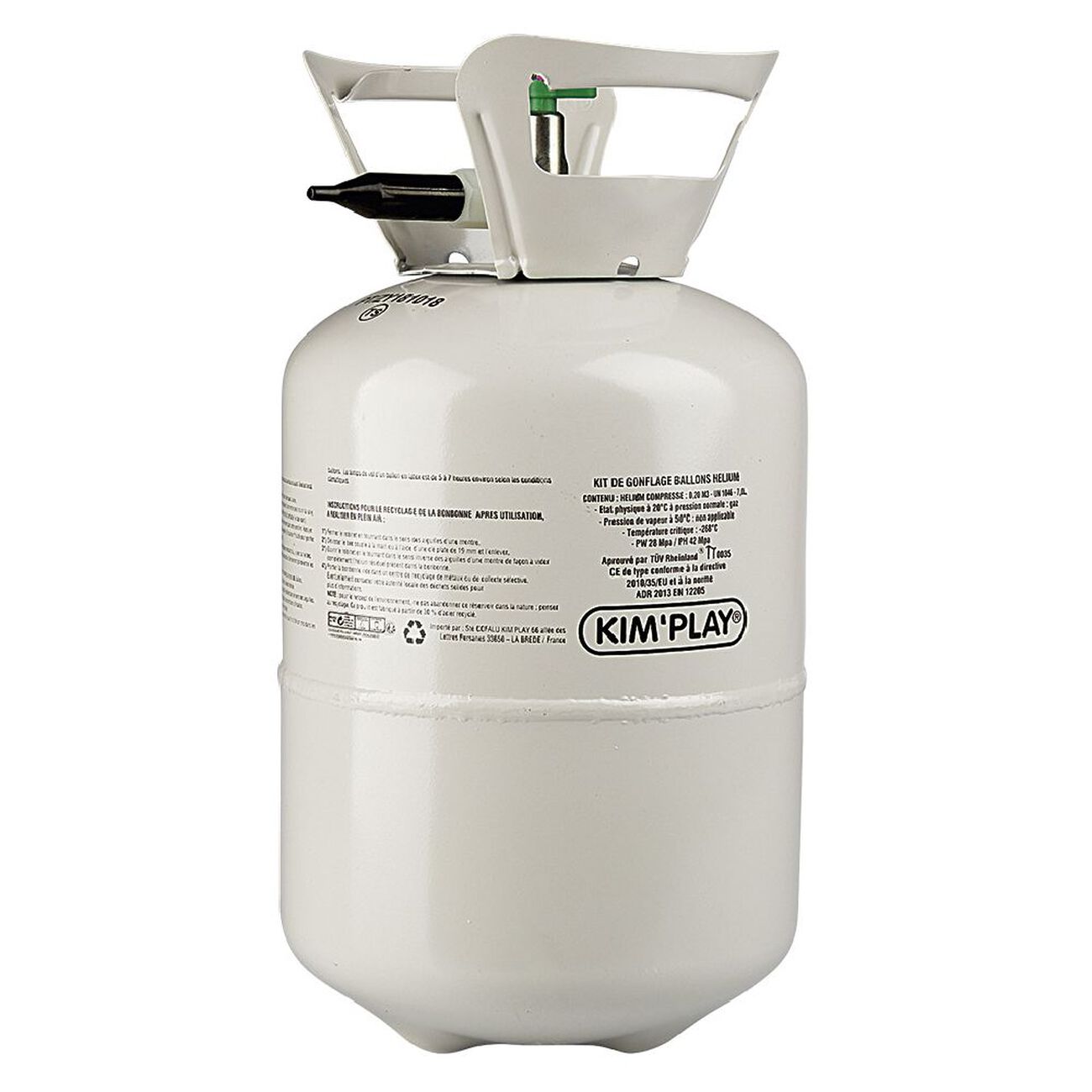 Lot De 3 Grandes Bouteilles Hélium Pour 150 Ballons France Effect