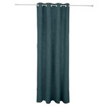 Rideau polyester 140x240cm bleu chin&eacute;