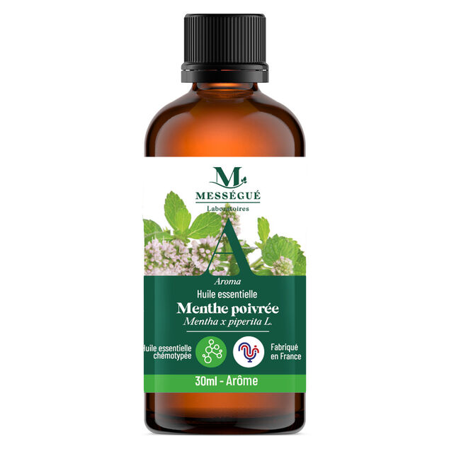 Huile essentielle menthe poivr&eacute;e Mess&eacute;gu&eacute; 30ml