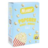 Popcorn sal&eacute; micro-ondes Mandy 3x80gr