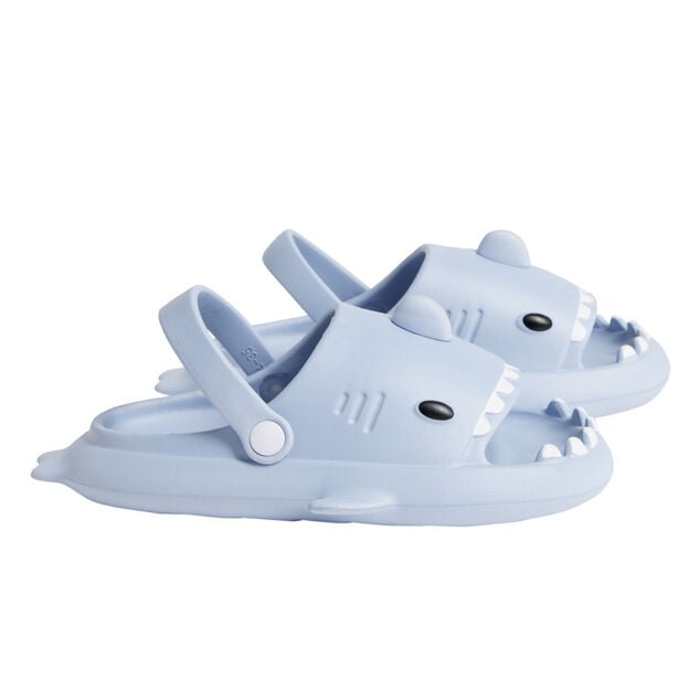 Chaussons requin enfant caoutchouc bleu 30/31