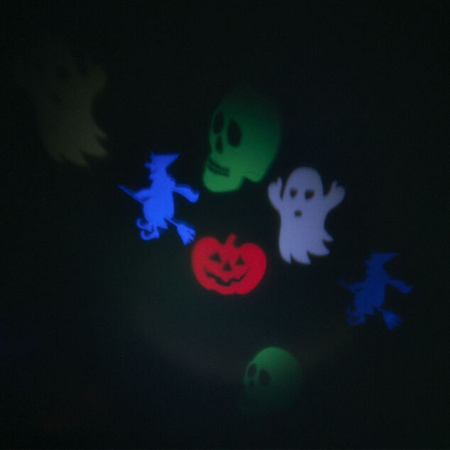 Ampoule E27 motif Halloween 4 couleurs
