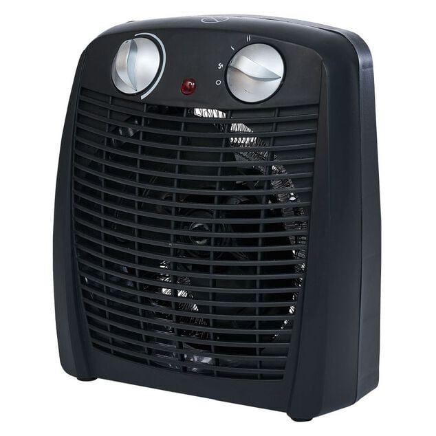 Chauffage soufflant noir 2000W