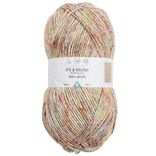 Pelote de fil &agrave; tricoter acrylique multicolore 200Gr