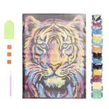 Kit créatif broderie diamants 30x40cm - 3 modèles