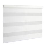 Store enrouleur avec ou sans perçage jour nuit blanc 40x160cm