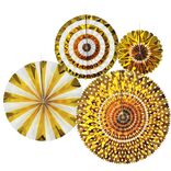 Suspension éventail x4