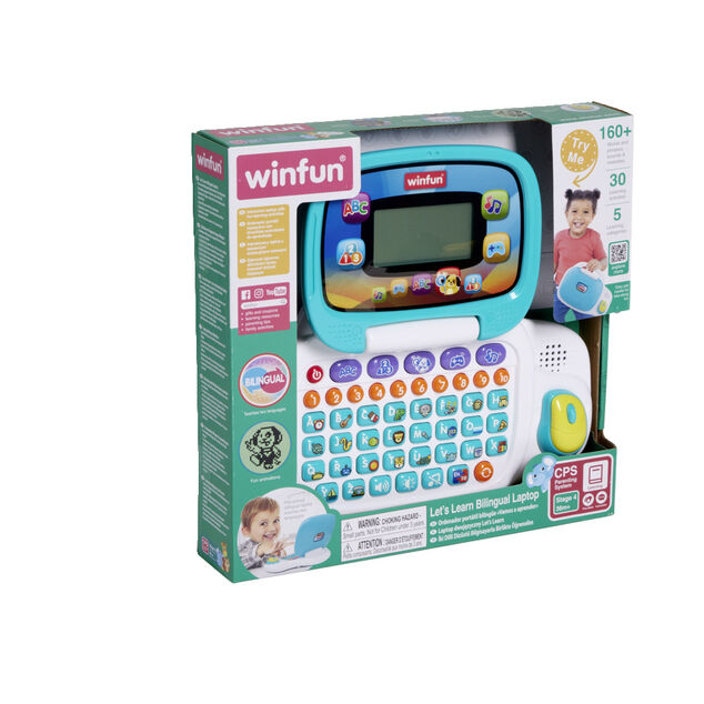 Ordinateur portable bilingue pour enfant