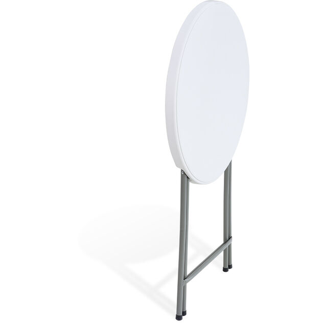 Table bar de jardin Fiesta blanc &Oslash;80xH110cm