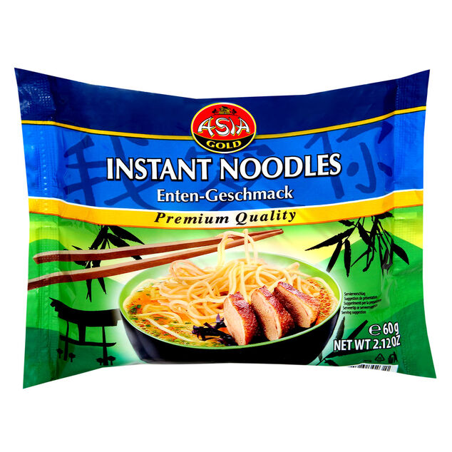 Nouilles instantan&eacute;es saveur canard 60gr