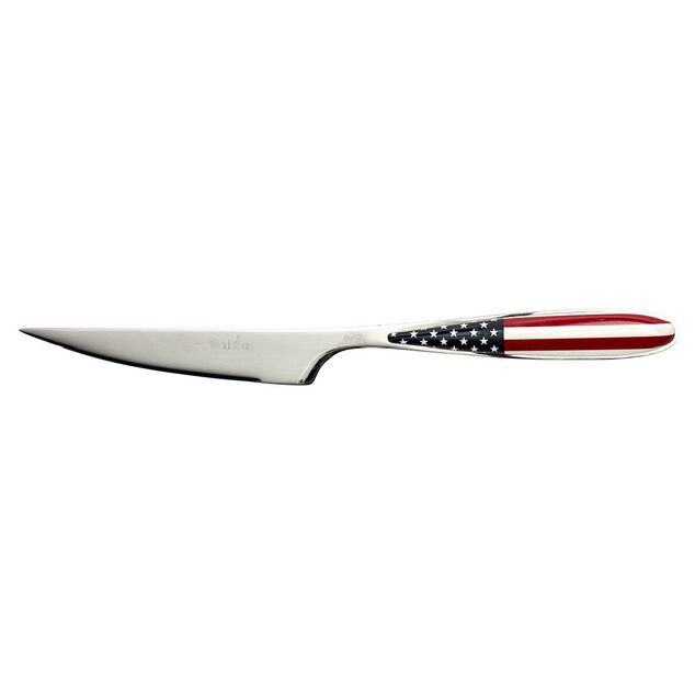 Tartineur inox design drapeau USA