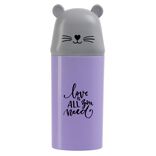 Gourde de voyage &agrave; message avec gobelet (3 mod&egrave;les)