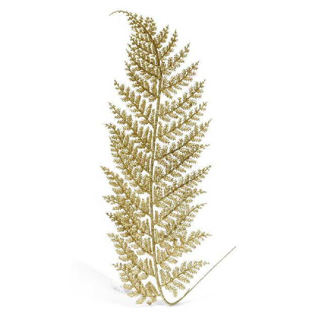 Branche scintillante dorée