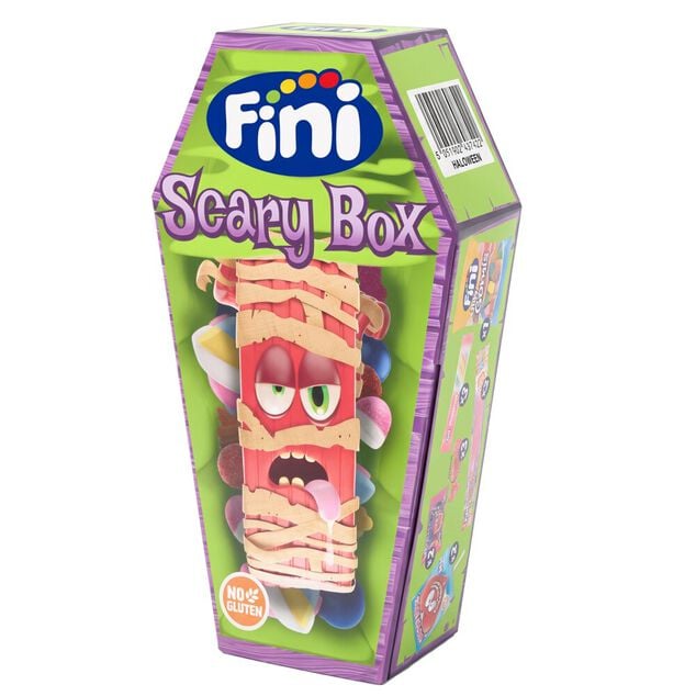 Bonbon Fini Scary Box cercueil Halloween 92g