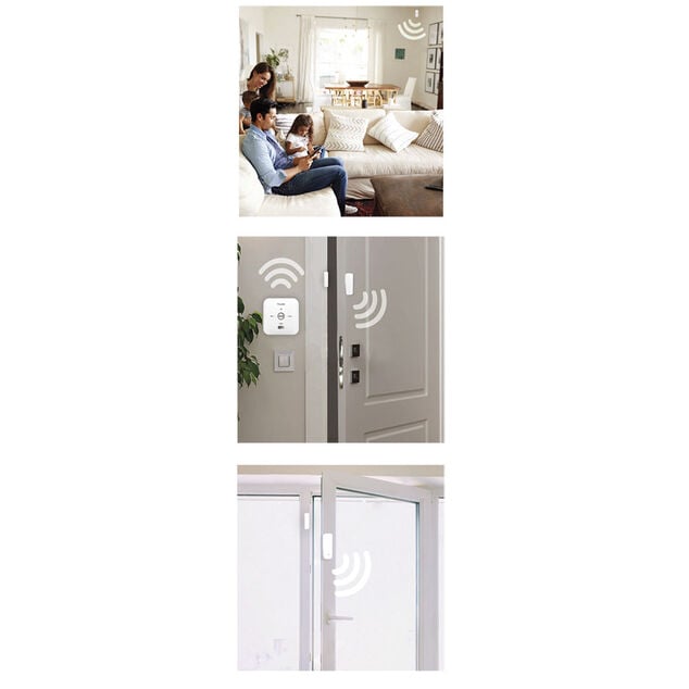 Alarme connect&eacute;e sans fil WIFI