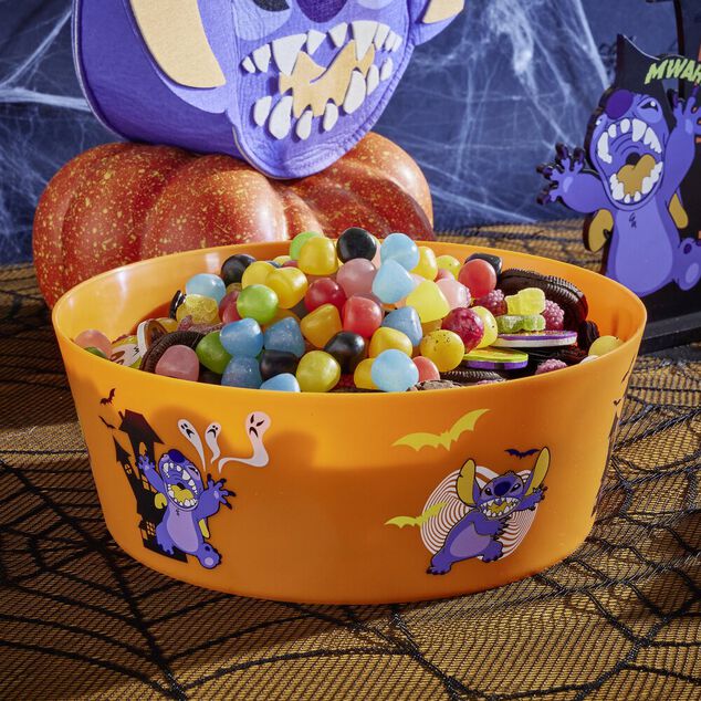 Bol &agrave; bonbons Halloween Disney Stitch &Oslash;26,5xH9,8cm