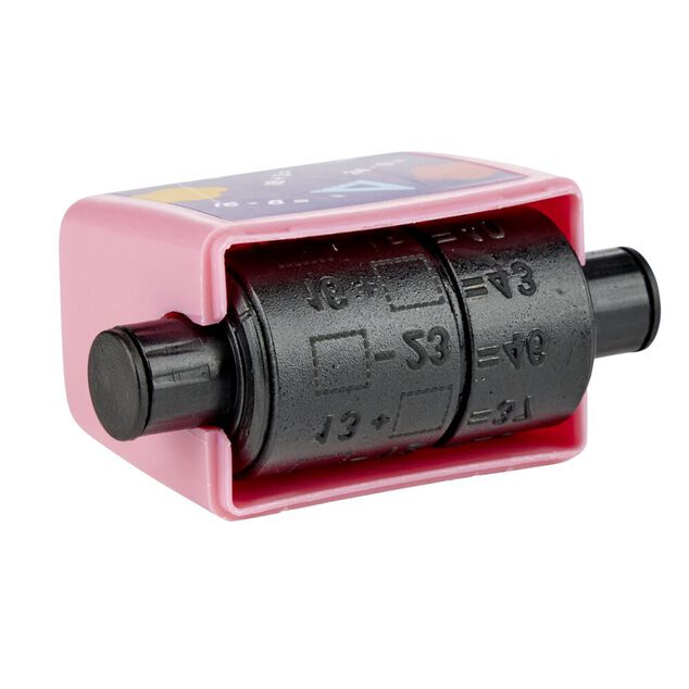 Tampon pédagogique pour le calcul 100 combinaisons 9x9xH5cm