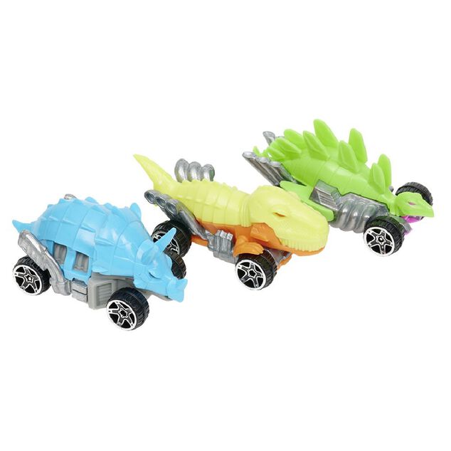 Voiture m&eacute;tal Teamsterz x3 (6 mod&egrave;les)