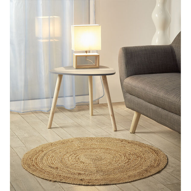 Tapis rond jute naturel &Oslash;90cm