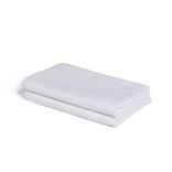 Drap plat 240x300cm 100% coton blanc