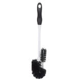 Brosse WC avec brossette intégrée et manche détachable