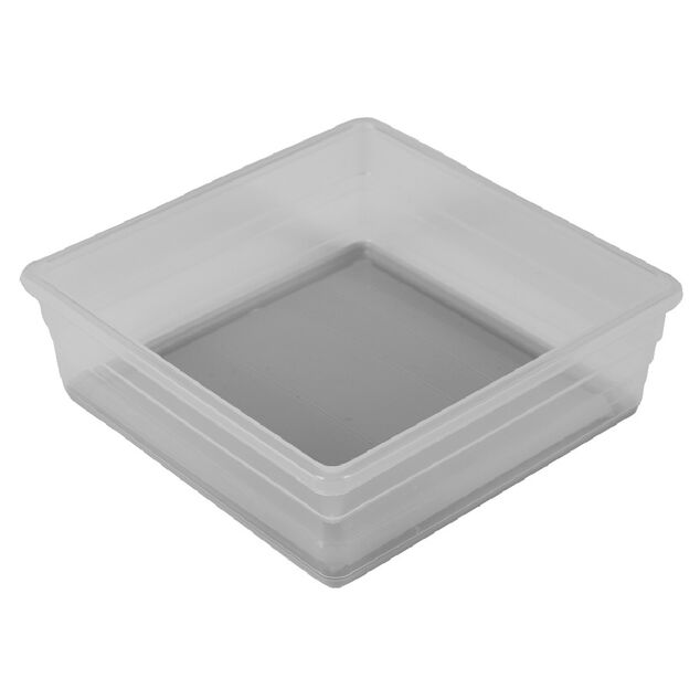 Bo&icirc;te de rangement pour tiroir 15x15xH.5 cm